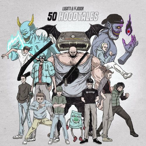 Ffjodor, Lugatti & 9ine - 50 Hoodtales (2023)