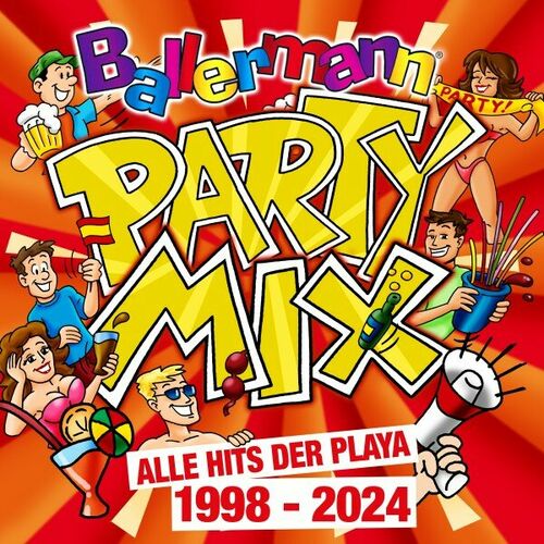 Ballermann Party Mix - Alle Hits der Playa 1998 - 2024 (2024)